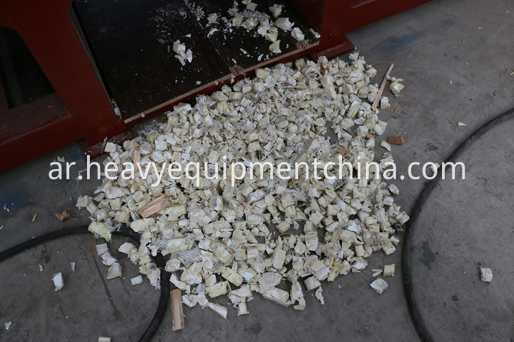 PP PE PVC Woven Bags Shredder Crusher Machine